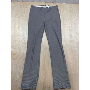 Chicos Elastic Waist‎ Pants Houndstooth Size 00 Regular (size XS) (29) Rayon